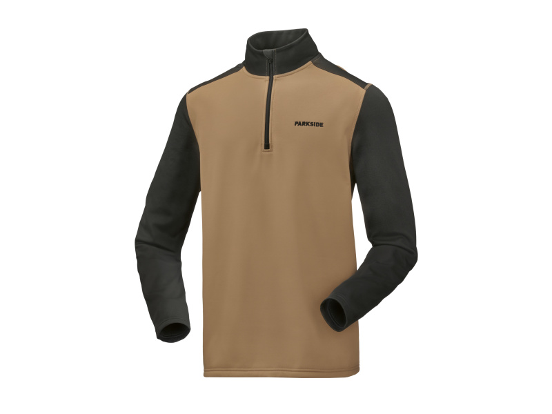 Parkside® Pánská termo mikina (béžová/černá, M (48/50))