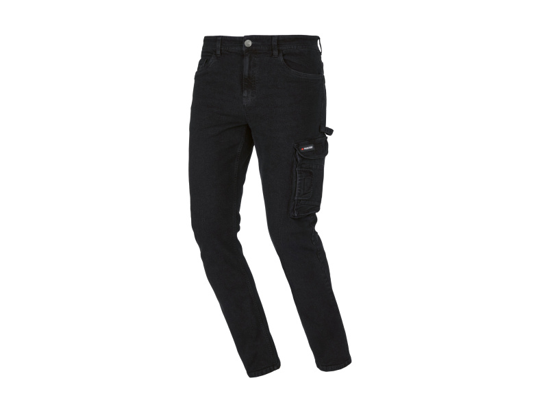 Parkside® Pánské termo džíny v pracovním stylu „Straight Fit“ (černá, 52 (36/32))