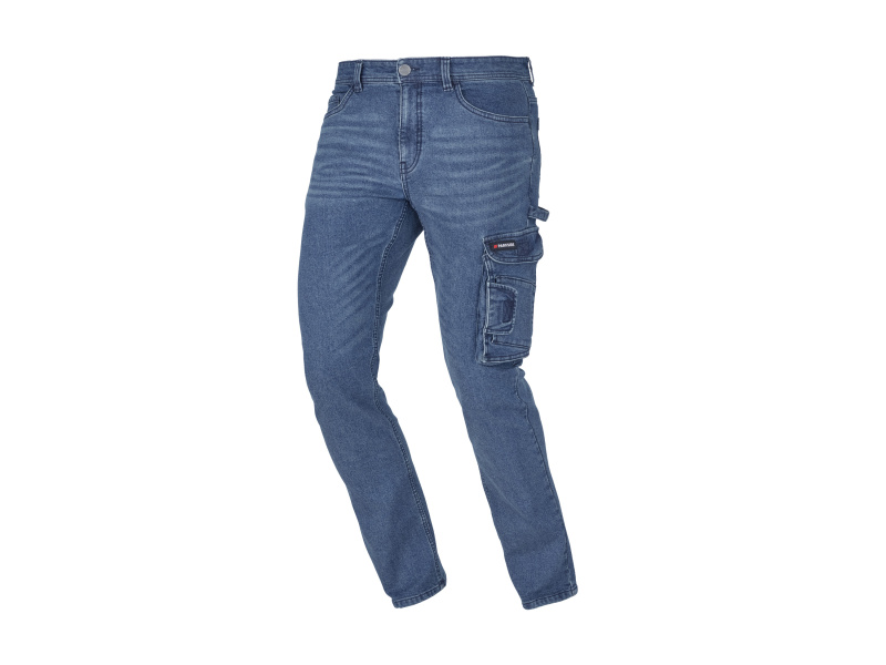 Parkside® Pánské termo džíny v pracovním stylu „Straight Fit“ (modrá, 50 (34/32))
