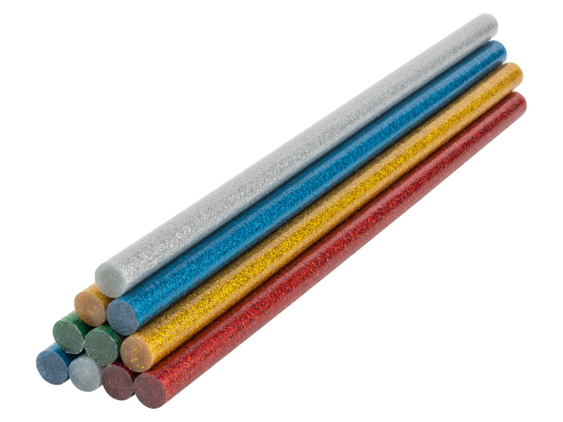 Parkside® Tavné lepicí tyčinky (třpytivá, 10 kusů)