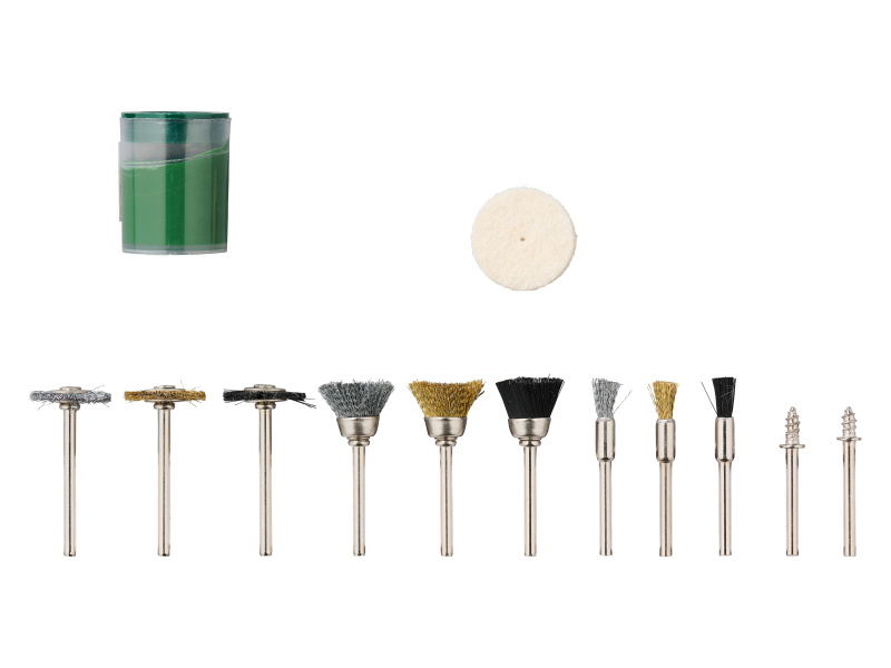 Parkside® Příslušenství k přímé brusce (sada drátěných kartáčů/lešticích kotoučů)
