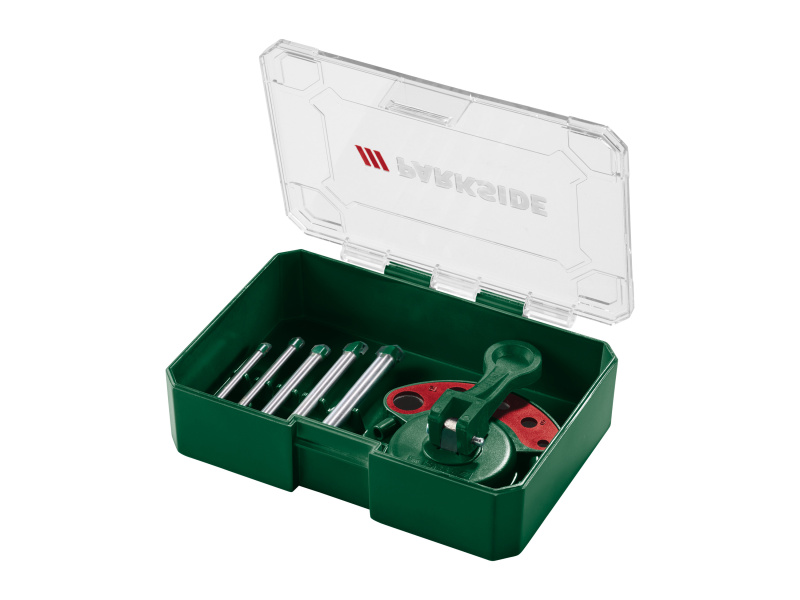 Parkside® Vrtáky na dlaždice se středicí pomůckou