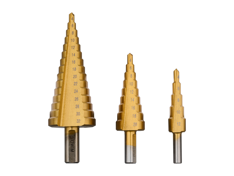 Parkside® Sada speciálních vrtáků PSB 6 A1 (Hss stupňovité vrtáky)