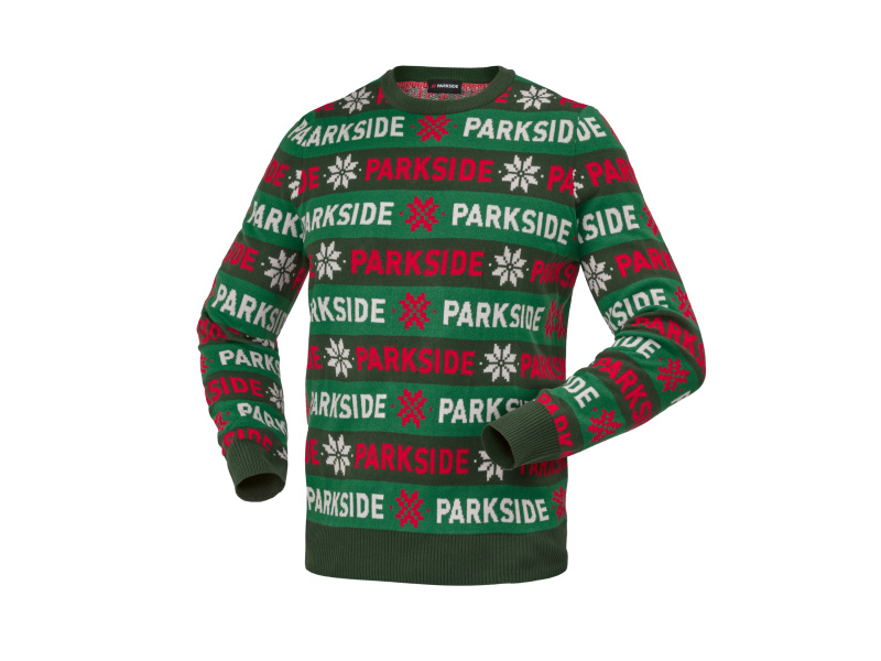 Parkside® Pánský vánoční svetr (zelená, M (48/50))