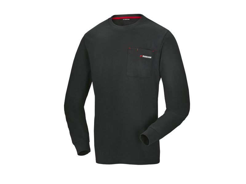 Parkside® Pánské termo triko s dlouhými rukávy (černá, XL (56/58))