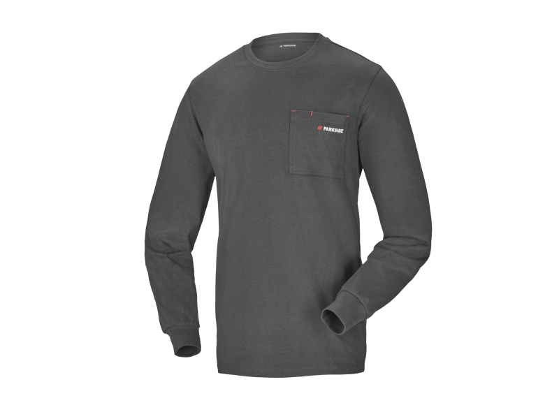 Parkside® Pánské termo triko s dlouhými rukávy (tmavě šedá, XL (56/58))