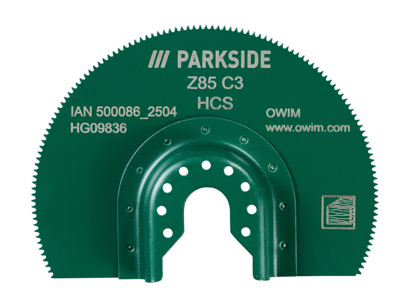 Parkside® Příslušenství k multifunkčnímu nářadí Pmfwz 6 A1 (Hcs segmentový pilový list Z85)