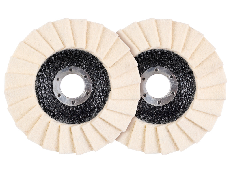 Parkside® Příslušenství k úhlové brusce, Ø 125 mm (lešticí kotouč z plsti, 2dílná sada)