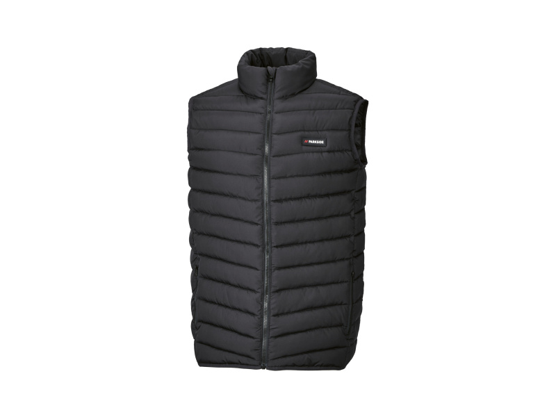 Parkside® Pánská prošívaná vesta (černá, M (48/50))