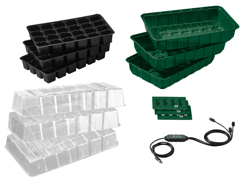 Parkside® Sada pařenišť / Sada pařenišť s LED osvětlením