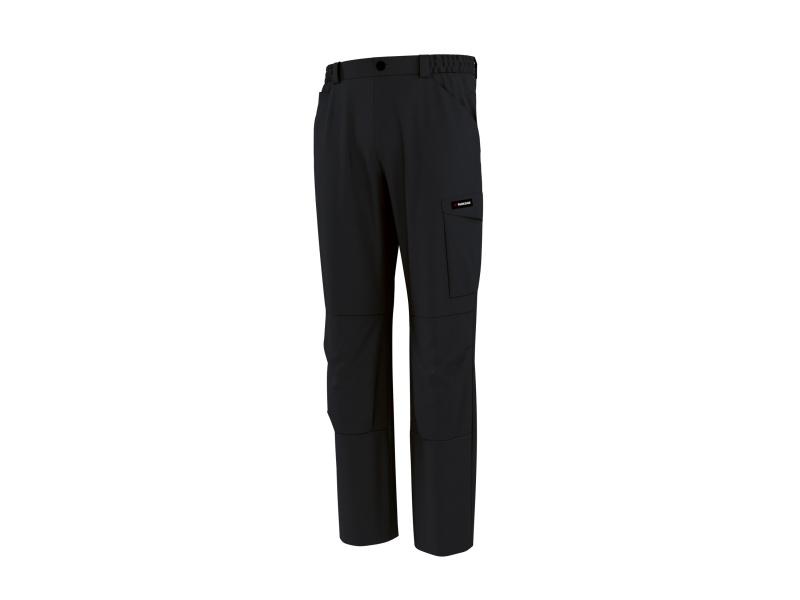 Parkside® Pánské pracovní cargo kalhoty (černá, 52)