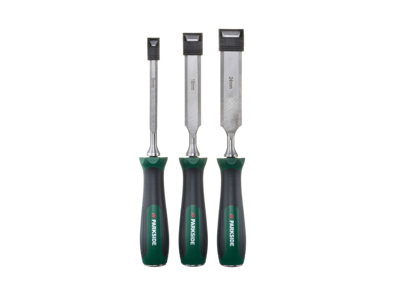 Parkside® Sada pilníků / rašplí / drátěných kartáčů / dlát, 3dílná (sada dlát, 3dílná)