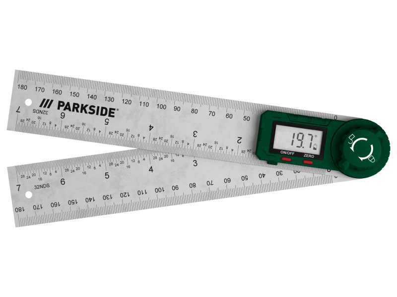 Parkside® Digitální úhloměr Pwsd A1 / Digitální posuvné měřítko Pmcd A1 (úhloměr)