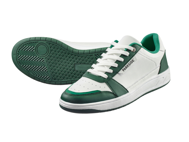 Parkside® Pánská volnočasová obuv (bílá/zelená, 44)