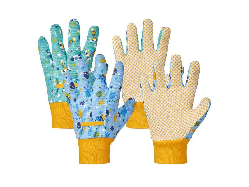 Parkside® Dětské zahradní rukavice, 2 páry (modrá/tyrkysová, 3)