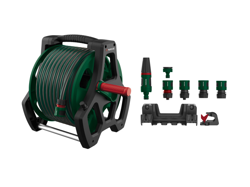 Parkside® Nástěnný hadicový buben s hadicí, 20 m