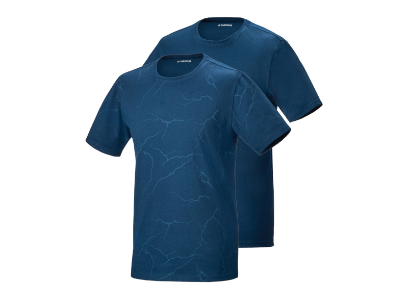Parkside® Pánské triko, 2 kusy (navy modrá, XL (56/58))