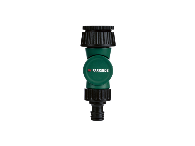 Parkside® Přípojka na vodovodní kohoutek / Spojka s regulačním ventilem (přípojka na vodovodní kohoutek)