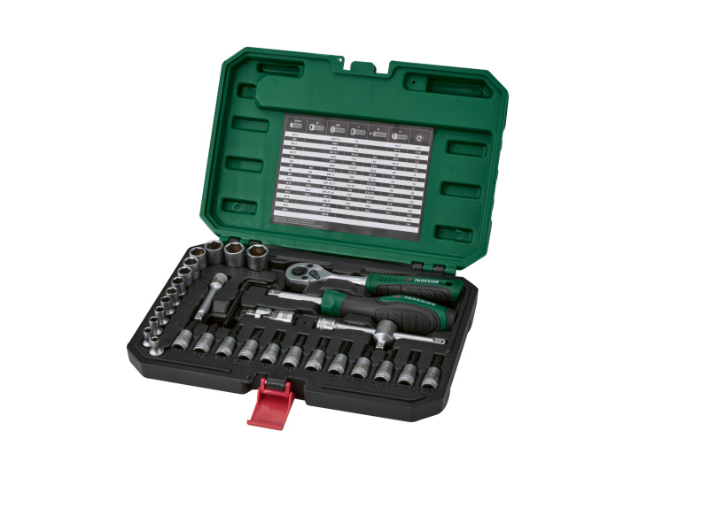 Parkside® Sada nástrčných klíčů Psss 36 A1, 36dílná