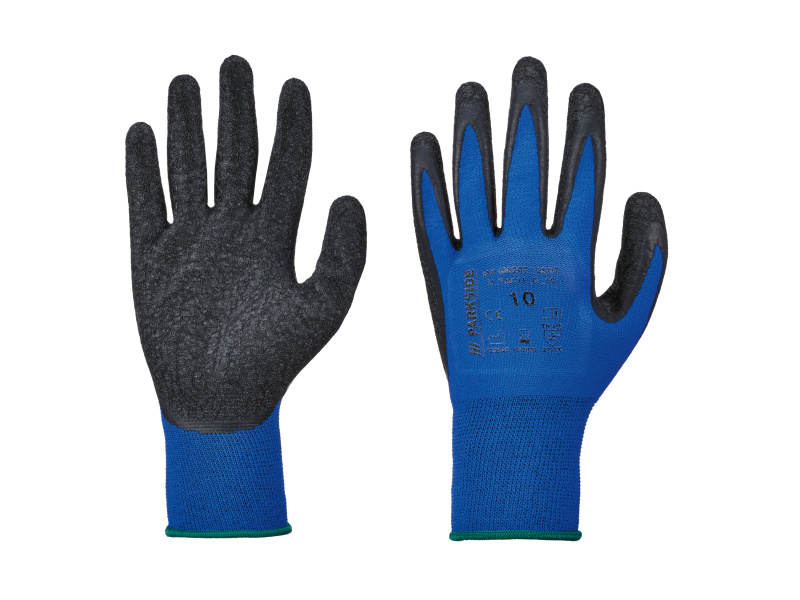 Parkside® Dámské/Pánské pracovní rukavice (modrá, 10)