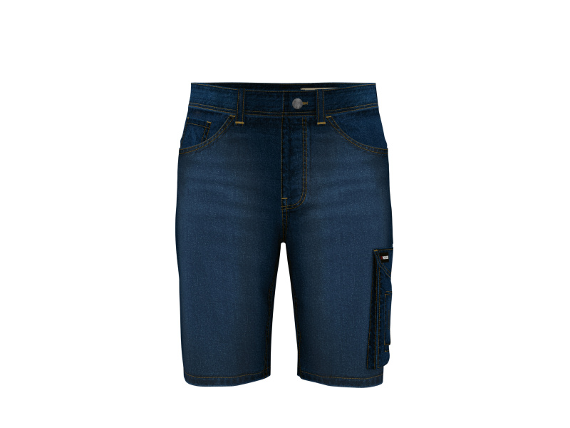 Parkside® Pánské džínové pracovní kraťasy (modrá, 56)