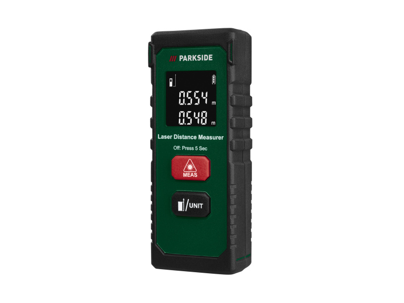 Parkside® Laserový měřič vzdálenosti Plem 20 B6 / Křížový liniový laser Pkll 7 F7 (laserový měřič vzdálenosti Plem 20)