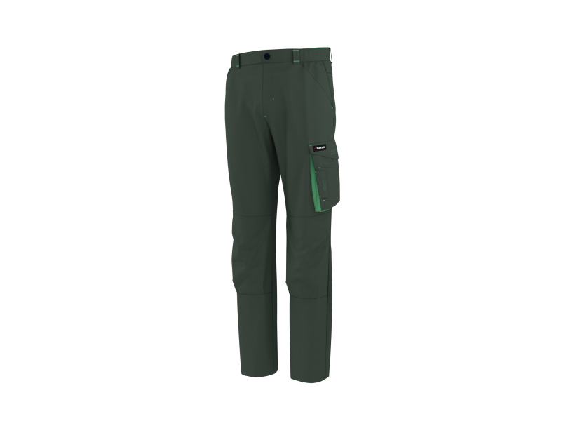 Parkside® Pánské pracovní kalhoty (zelená, 52)