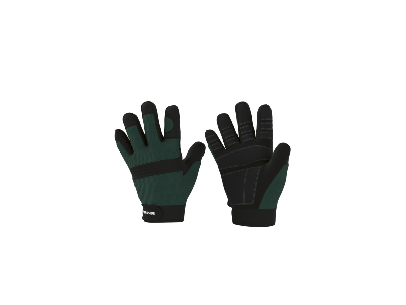 Parkside® Pracovní rukavice (zelená/černá, 9)
