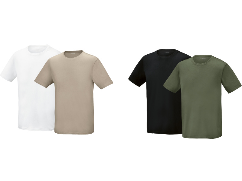 Parkside® Pánské triko, 2 kusy (černá/zelená, XXL (60/62))