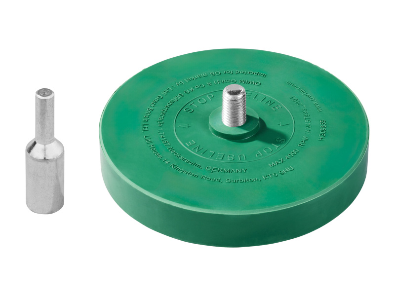 Parkside® Příslušenství k leštičce, Ø 6,3 mm (gumovací kotouč)