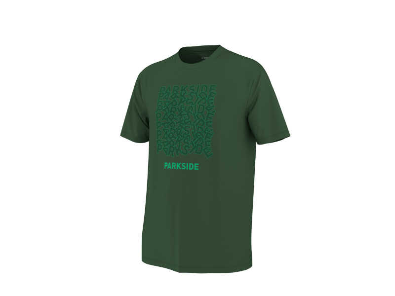 Parkside® Pánské triko s BIO bavlnou (zelená, L (52/54))