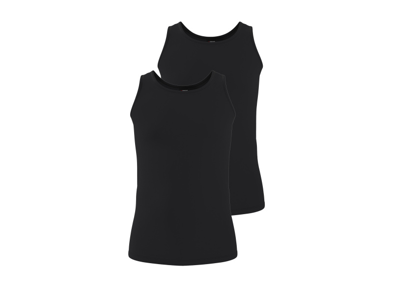 Parkside® Pánské tílko, 2 kusy (černá, 7/Xl)