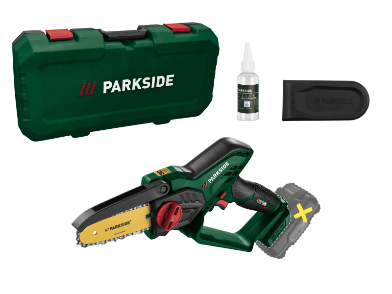 Parkside® Aku řetězová pila Paghs-L 20-Li A1 – bez akumulátoru a nabíječky