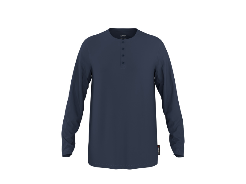 Parkside® Pánské triko s dlouhými rukávy (navy modrá, L (52/54))