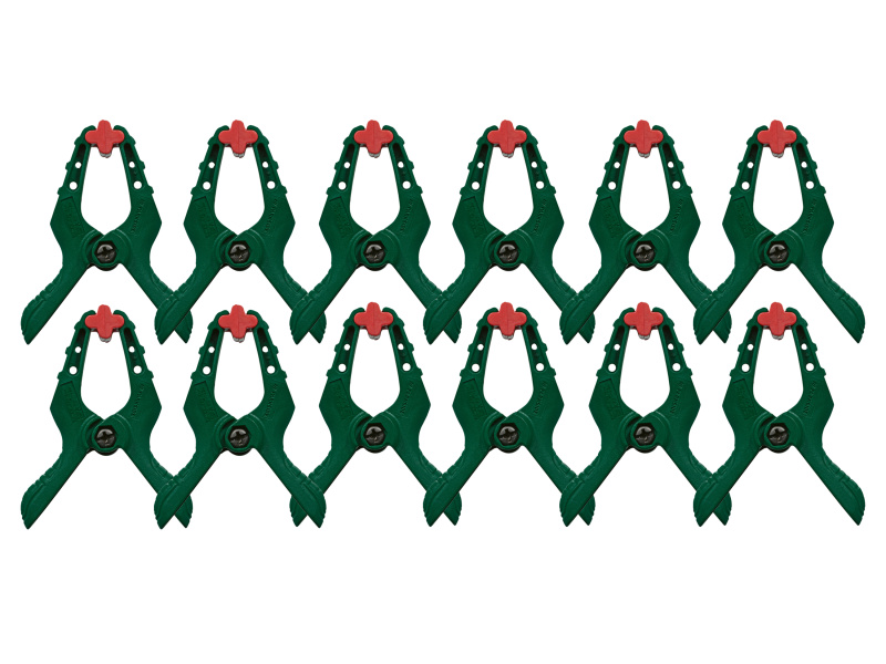 Parkside® Sada upínacích svorek (12dílná sada)