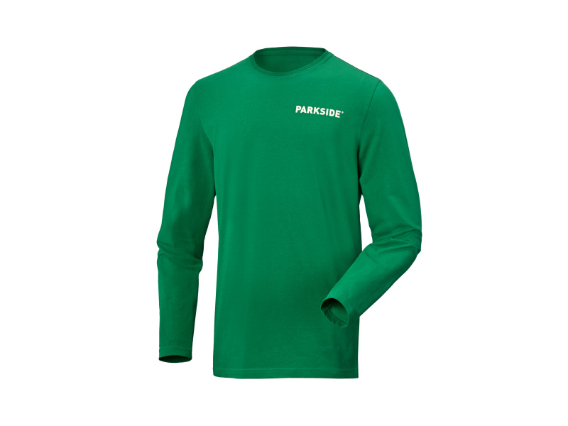 Parkside® Pánské triko s dlouhými rukávy Fan Edition (zelená, XL (56/58))
