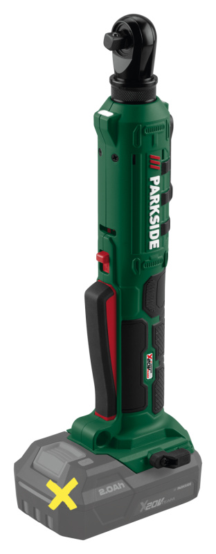 Parkside® Aku ráčnový utahovák PAR 20-Li A1 – bez akumulátoru a nabíječky