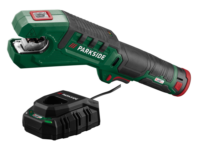 Parkside® Aku řezačka trubek Pars 12-Li A1 – včetně akumulátoru a nabíječky