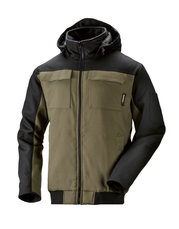 Parkside® Pánská zateplená pracovní bunda (hnědá/černá, M (48/50))
