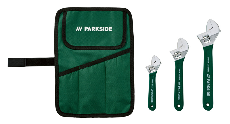 Parkside® Sada nastavitelných klíčů / Sada instalatérských kleští (sada nastavitelných klíčů)