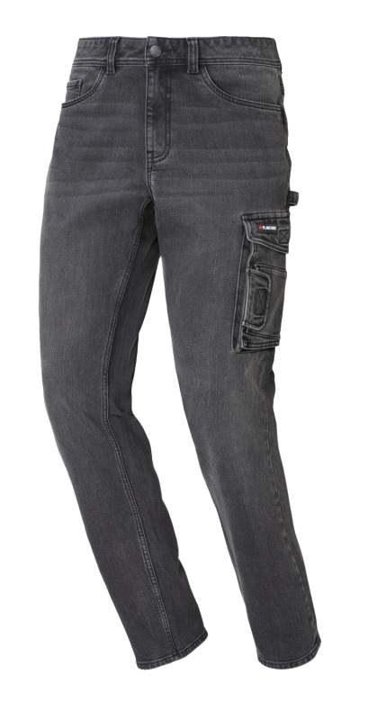 Parkside® Pánské termo džíny v pracovním stylu Straight Fit (černá, 48 (32/32))