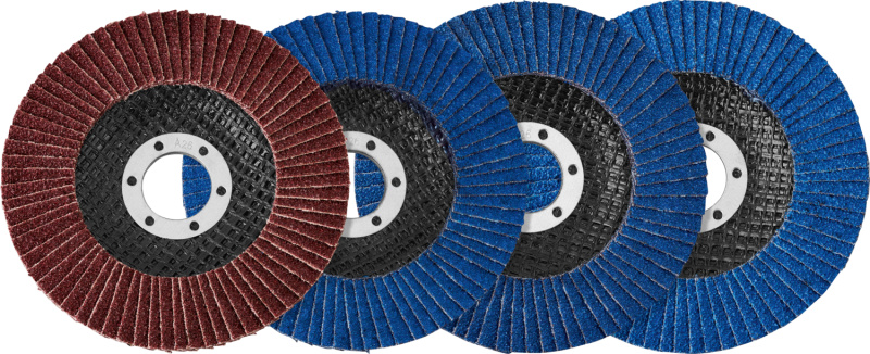 Parkside® Sada brusných kotoučů, Ø 115 mm (vějířové brusné kotouče, 4dílná sada)