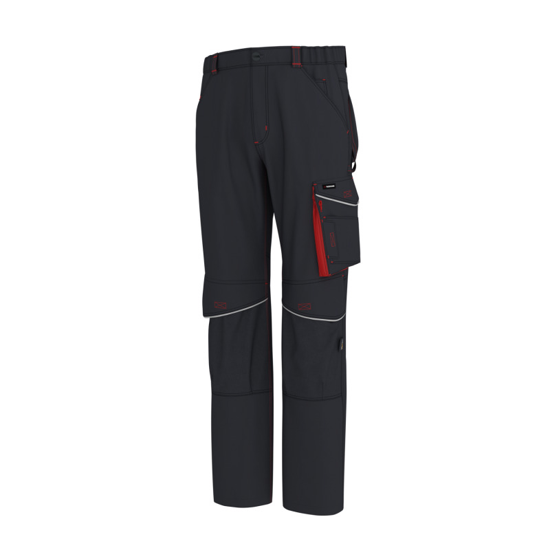 Parkside® Pánské pracovní kalhoty s podšívkou (černá, 56)