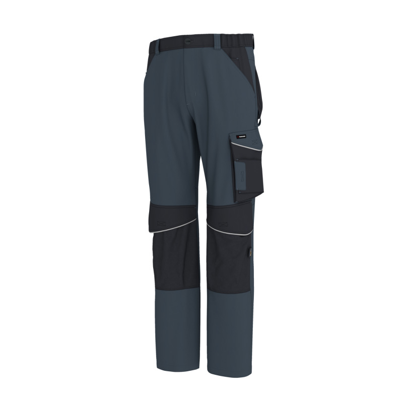 Parkside® Pánské pracovní kalhoty s podšívkou (modrá, 50)