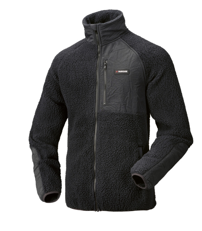 Parkside® Pánská fleecová bunda (černá, XL (56/58))