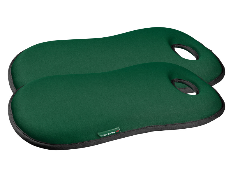 Parkside® Sada podložek pod kolena, 2dílná (zelené)