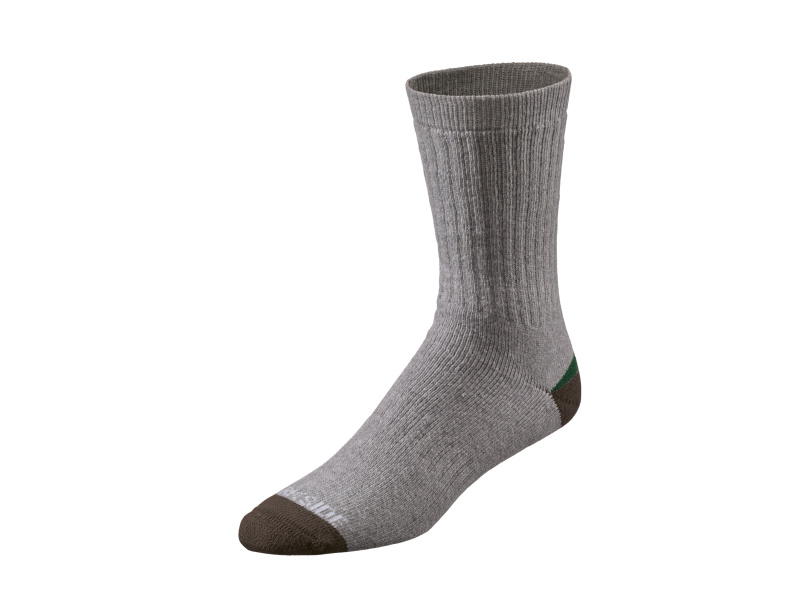Parkside® Pánské pracovní termo ponožky, 4 páry (šedá/zelená, 39/42)