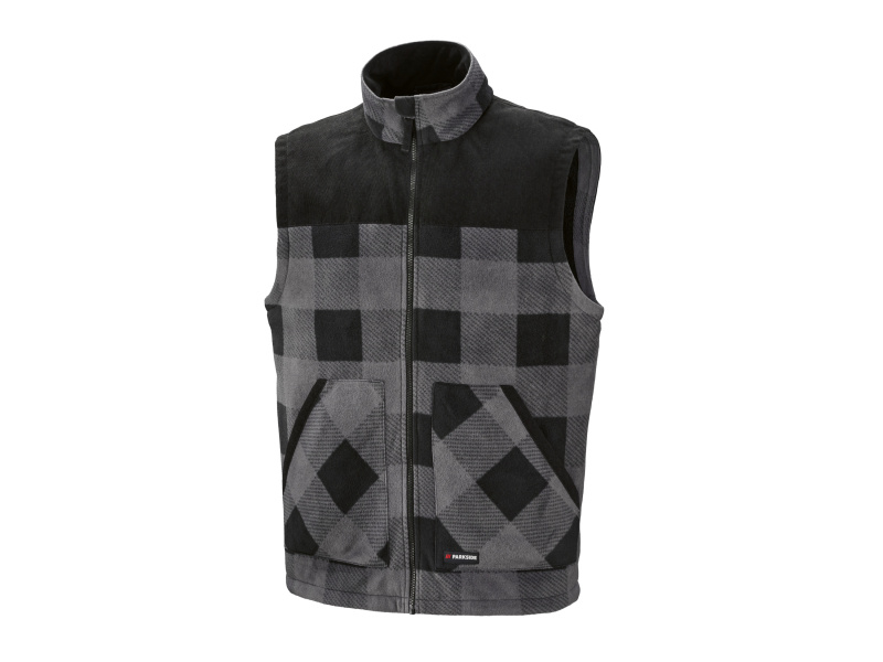 Parkside® Pánská fleecová vesta (šedá, S (44/46))