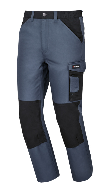 Parkside® Pánské pracovní kalhoty s podšívkou (modrá, 48)