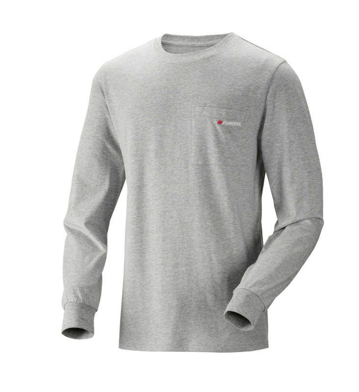 Parkside® Pánské termo triko s dlouhými rukávy (šedá, XXL (60/62))